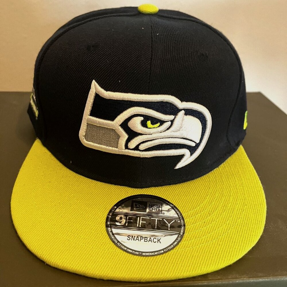 New Era Seattle Seahawks Adjustable Snapback Hat